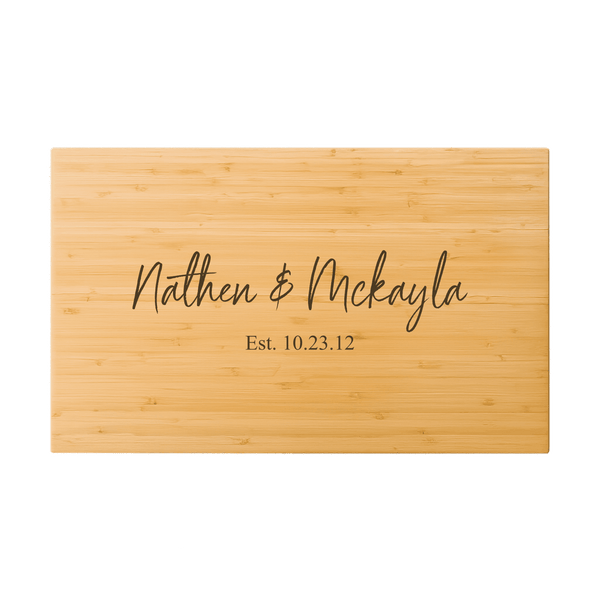 11x17 Bamboo Cutting Board - Cornerstone