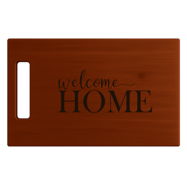 11x17 Mahogany Cutting Board with Handle