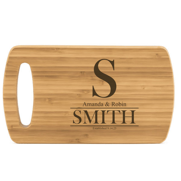 Easy Carry Bamboo Cutting Board