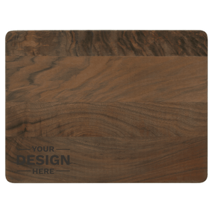11 1/2 x 9 Walnut Cutting Board with Drip Ring - Canopy Mortgage