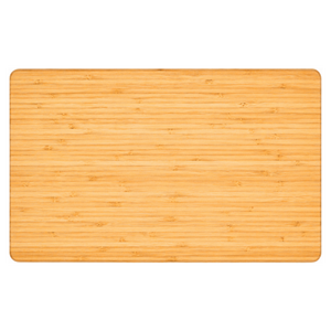 11x17 Bamboo Cutting Board with Juice Grooves