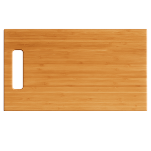 11x17 Bamboo Cutting Board with Handle