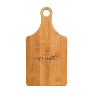 13 1/2 x 7 Bamboo Paddle Shape Cutting Board