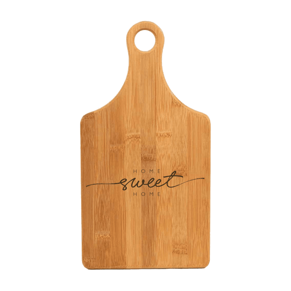 13 1/2 x 7 Bamboo Paddle Shape Cutting Board