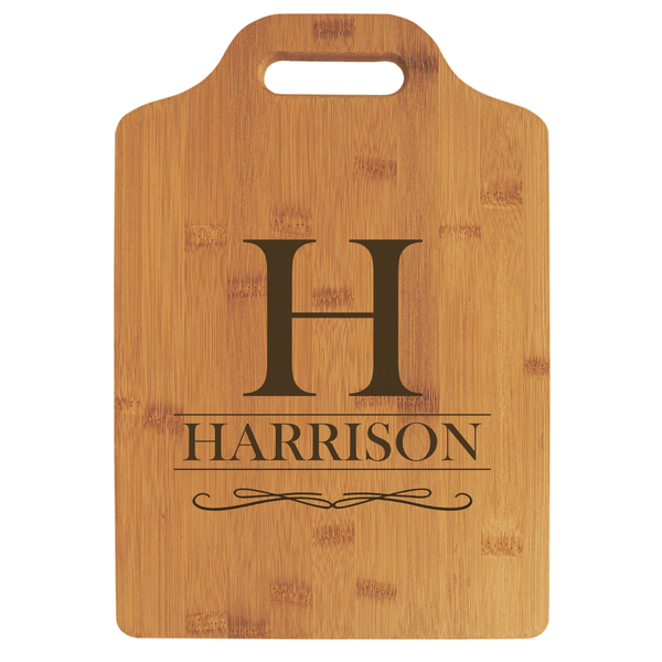 13x9 Bamboo Cutting Board with Handle