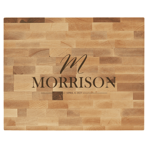 16x13 Maple Butcherblock Cutting Board