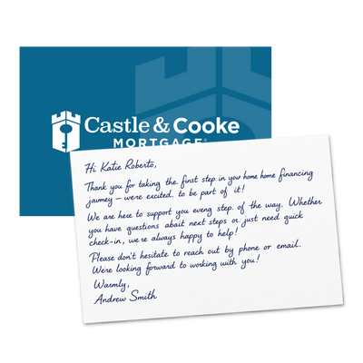 Handwritten Note