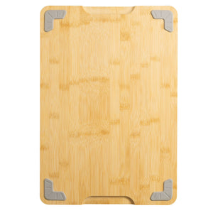 12x18 Bamboo Cutting Board with Juice Grooves