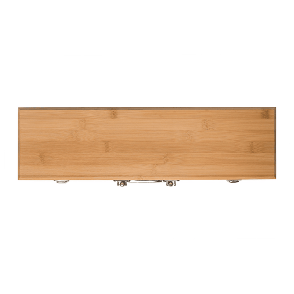 3-Piece Bamboo BBQ Set in Bamboo Case