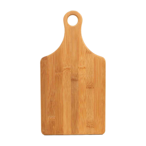 13 1/2 x 7 Bamboo Paddle Shape Cutting Board