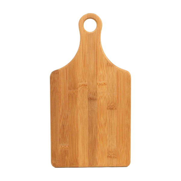 13 1/2 x 7 Bamboo Paddle Shape Cutting Board