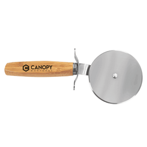 Bamboo Pizza Cutter - Canopy Mortgage