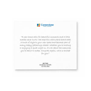 Custom Personalized Note - Cornerstone