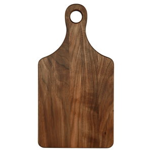 13 1/2 x 7 Walnut Paddle Shape Cutting Board
