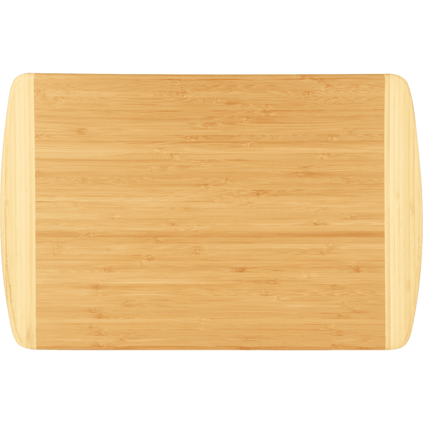 18x12 Bamboo 2-Tone Cutting Board
