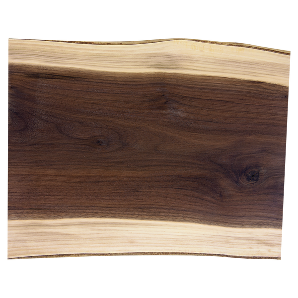 15 x 11 1/2 Black Walnut Cutting and Charcuterie Board