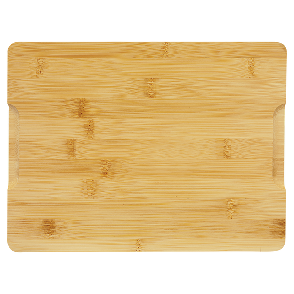 11 1/2 x 9 Bamboo Cutting Board with Drip Ring