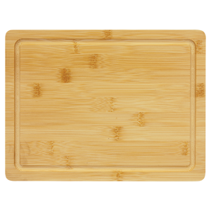 11 1/2 x 9 Bamboo Cutting Board with Drip Ring