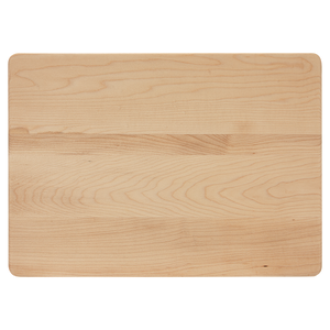 14x10 Maple Cutting Board with Drip Ring
