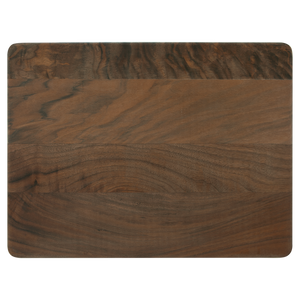 11 1/2 x 9 Walnut Cutting Board with Drip Ring