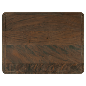 11 1/2 x 9 Walnut Cutting Board with Drip Ring