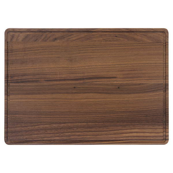 14x10 Walnut Cutting Board with Drip Ring