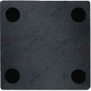 Set of 4 Square Slate Coasters