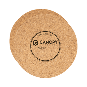 Set of 2 Cork Hot Pads - Canopy Mortgage