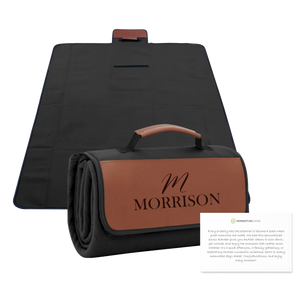 Personalized Picnic Blanket w/Note - Momentum