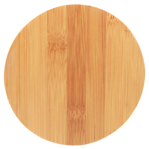 Round Bamboo 4-Piece Wine Tool Set