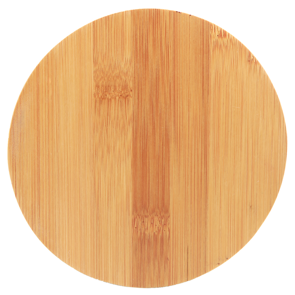 Round Bamboo 4-Piece Wine Tool Set