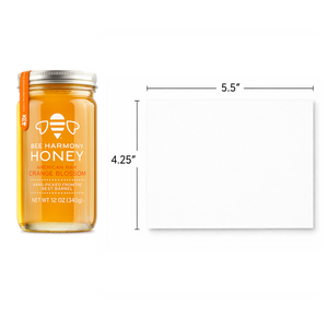 Orange Blossom Honey with Personalized Note - Cornerstone