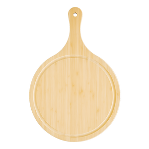 Round Cutting Board with Juice Grooves